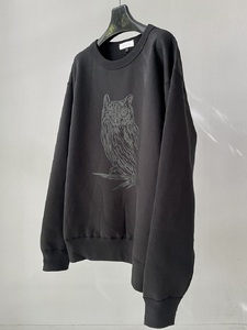 OWL SWEATSHIRT【Lサイズ／BLACK】 [h125]