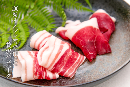 イノシシ肉のハンバーグ 4袋セット