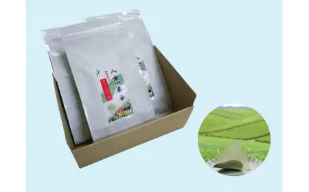 お徳用　八女一番茶ティーバッグ150パック　5g×50P×3袋　068-015