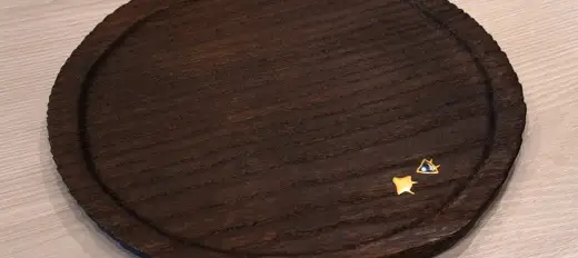 【桐工芸】（ひょうたん）干菓子盆