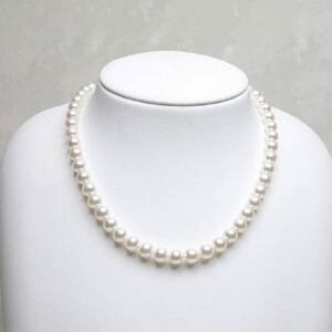 7.5-8ミリ アコヤ真珠 ネックレス パールハヤシ / パール