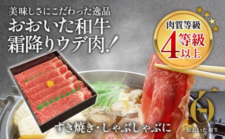 おおいた和牛 すき焼き しゃぶしゃぶ 700g | すき焼き 津久見市