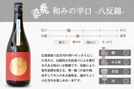 藤井酒造 純米のみくらべ 720ml×3本【日本酒 お酒 冷酒 純米酒 特別純米 龍勢 夜の帝王 笹ラベル 熱燗 燗酒 飲み比べ】