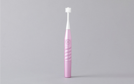360度毛電動歯ブラシ「POPOTAN TWISty for ADULT」 ピンク
