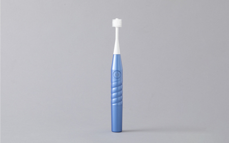 360度毛電動歯ブラシ「POPOTAN TWISty for ADULT」 ブルー