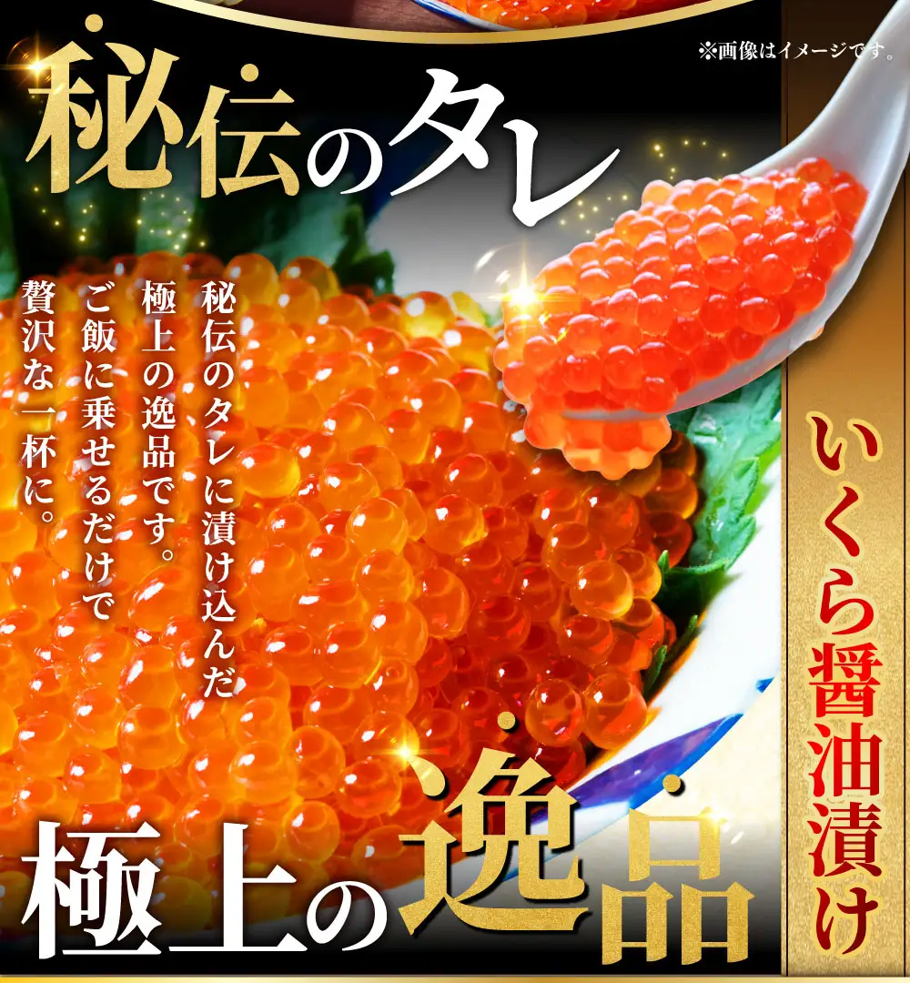 北の味覚海鮮3点セット いくら250g サーモン400g ほたて500g 海鮮丼 セット 鮭 シャケ サケ 魚卵 海鮮 海鮮セット 海鮮醤油漬 刺身 福袋