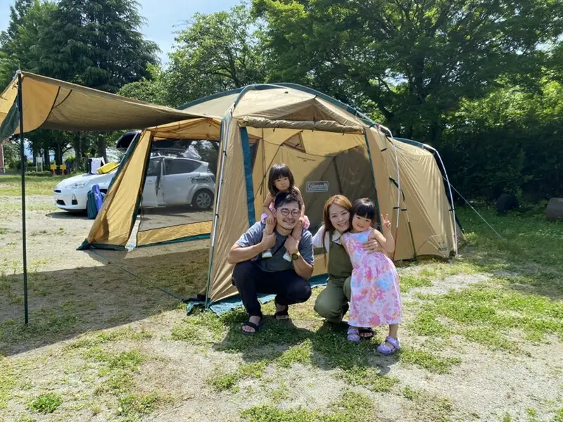 神奈川県南足柄市廃校キャンプ場　CAMPiece南足柄　1サイトご利用券