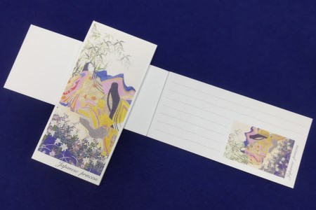 明智光秀「最後の城」勝龍寺城の『御城印』＆娘・ガラシャ『一筆箋セット』[0779]