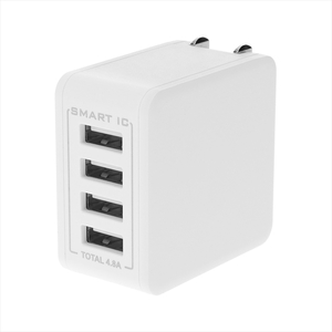AC充電器 USB ホワイト 充電器 【Owltech】
