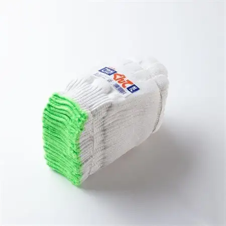 鈴与興業の【10打セット】ふんわり肉厚な真っ白い国産軍手『これが軍手だ』【1357508】