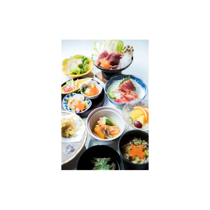【日本料理しみずや】桜コース ペアお食事券 No.085