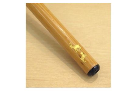 天然竹筆ペン 桐箱入り／鹿 限定品 竹筆 I-125