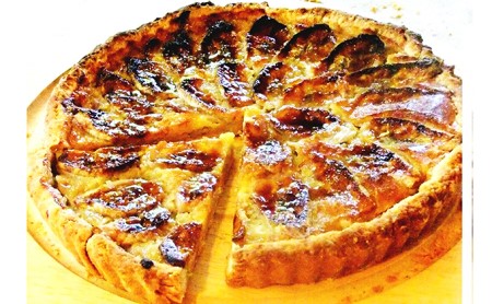 【Tartecafe】バナナの焼きこみタルト 7号サイズ