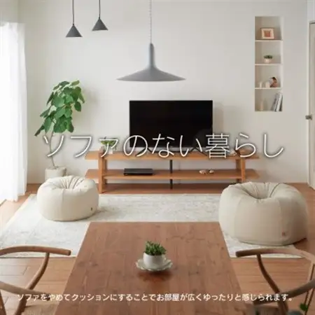 ハナロロのビーズクッション オニオン80リットル ニットカバー付(クラスタオレンジ)【1305726】
