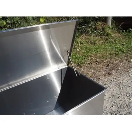 ステンレス製農具・園芸用品入れ【1361015】