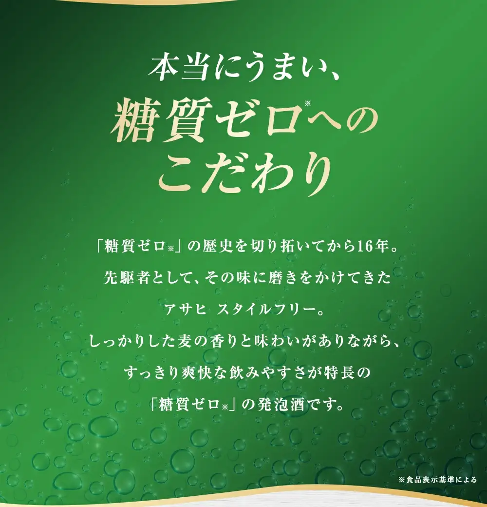 【福島のへそのまち もとみや産】アサヒ スタイルフリー 生 糖質0 500ml×24本 1ケース 発泡酒【07214-0034】