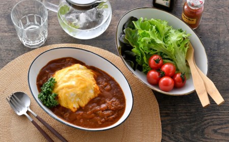 【波佐見焼】オーバル ボウル（渕錆ライン/渕青ライン）  カレー皿 パスタ皿 ペアセット 食器 皿 【ROXY・HASAMI】 [SB160]  波佐見焼
