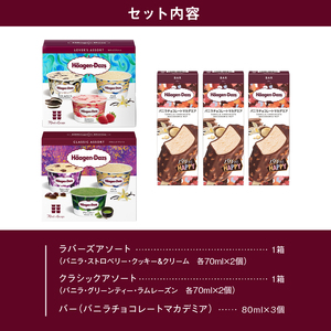ハーゲンダッツ アソート×バー3本 アイス アイスクリーム_H0026-100