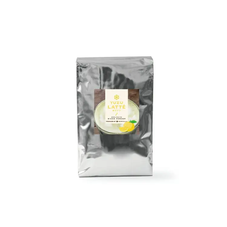 【業務用】お茶屋のつくる泡立つ柚子ラテ1kg【約66杯分】