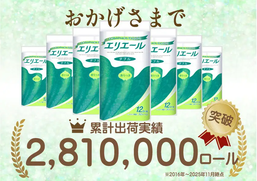 【2回お届け 計144ロール】エリエール トイレットティシュー ダブル 30m 12R 6パック 計72ロール トイレ 消耗品 トイレットペーパー まとめ買い 防災 常備品 備蓄品 消耗品 日用品 生活必需品 送料無料 赤平市