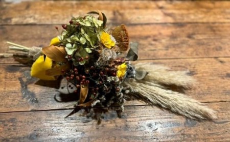 季節のドライフラワー Mサイズ スワッグ[ZB485]