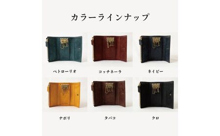 財布 キーケース＆財布 Quattro（クワトロ）プエブロ 皮 革製品 皮革製品 タンニン鞣し革 なめし革 ファッション 小物 コンパクト お札 小銭 カード ケース ウォレット 全6色 　【 墨田区 】  コッチネーラ