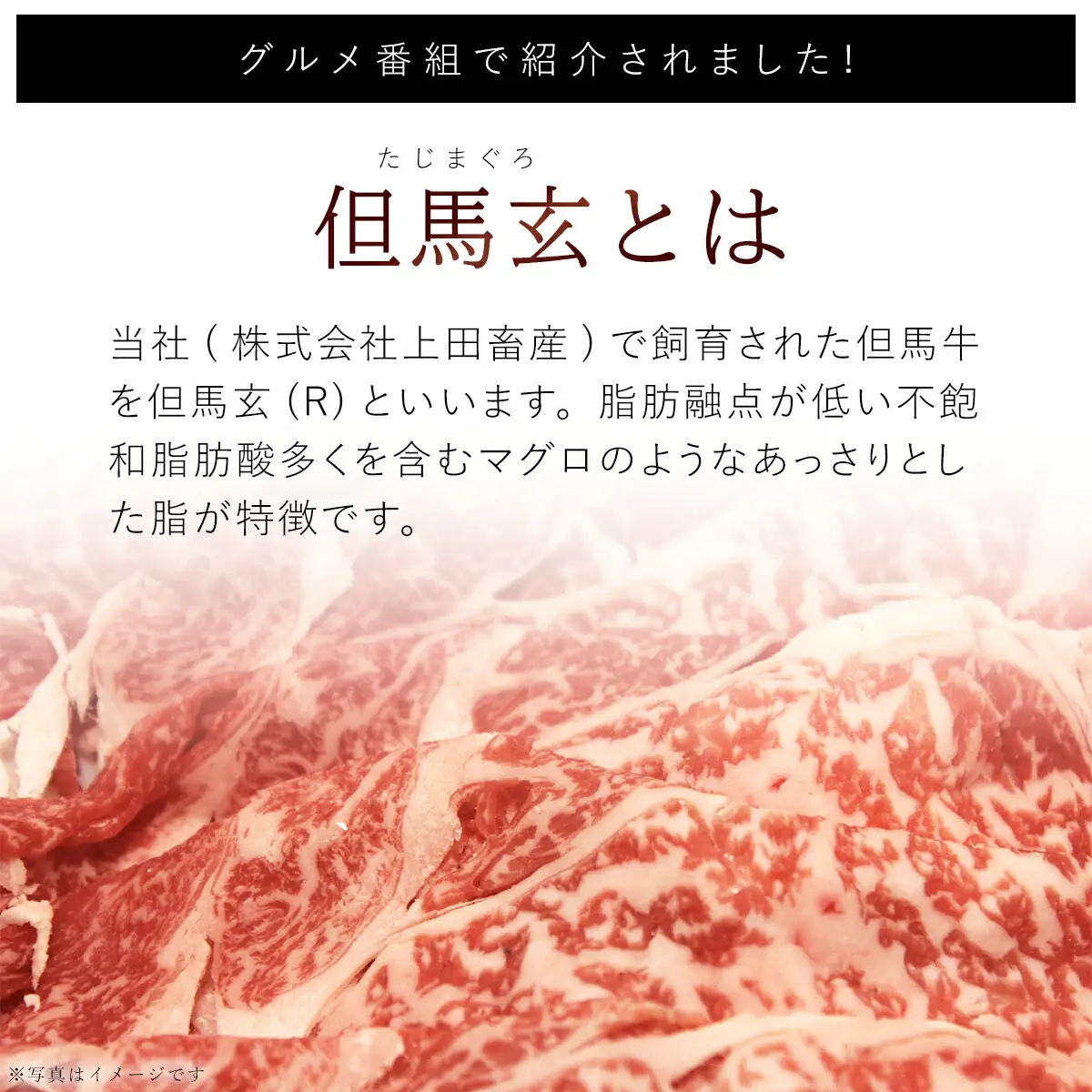 但馬玄(R) ロース・バラ切落し 500g AS26E4