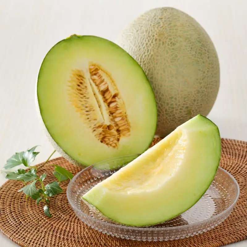 【2026年先行受付】【2026年7月後半発送】青肉 メロン 約 5kg 秀～優 ( 3～6玉 )