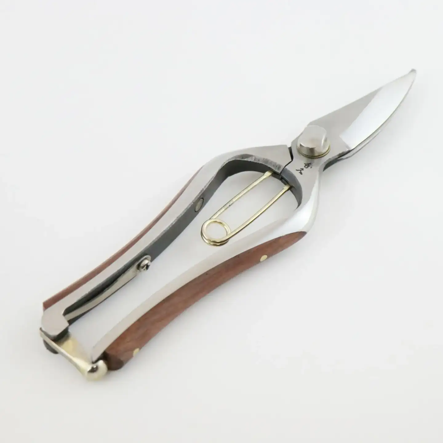 本鍛造剪定鋏SP bubinga T107 [外山刃物] 燕三条製 盆栽 プロ仕様 園芸鋏 宗家秀久