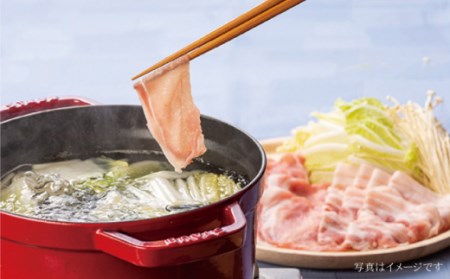 【6回定期便】大西海SPF豚 背ロース しょうが焼き用＆しゃぶしゃぶ用 計1.2kg 訳あり ＜大西海ファーム＞ [CEK043]
