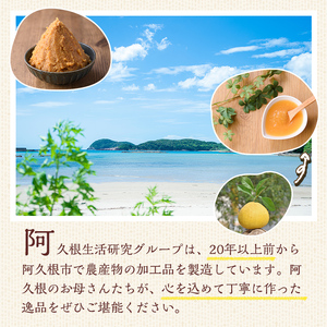 お母さんのおいしい麦味噌(計4kg・1kg×4袋)みそ 調味料 味噌 みそ汁 手作り 味噌汁 お味噌汁 朝ごはん ミソ 小分け 母の味【阿久根市生活研究グループ】akn072-01