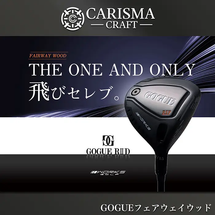 ワークスゴルフ GOGUE R2フェアウェイウッド 3W Diamana for DRACONシャフト(50R)