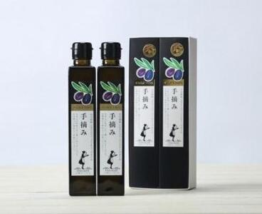小豆島産 エキストラバージンオリーブオイル〔手摘み〕182g×2本セット