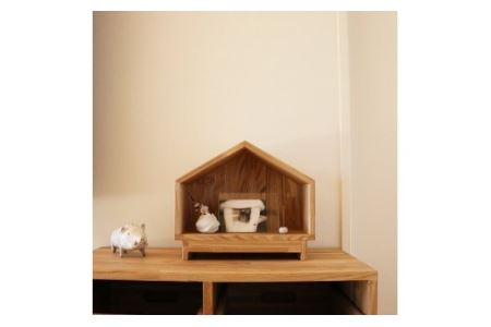 三角屋根のペット用仏壇 [VE00600]