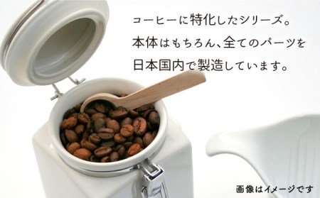 美濃焼】コーヒーキャニスター200 2個セット モスグリーン【ZERO JAPAN