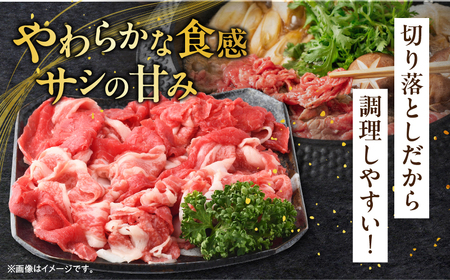 宮崎県産 黒毛和牛 切り落とし 合計1.6kg (400g×4パック) 黒毛和牛 切り落とし 牛肉 小分け 肉じゃが 牛丼 食卓 バリエーション 炒め コマ切れ 食品 お肉