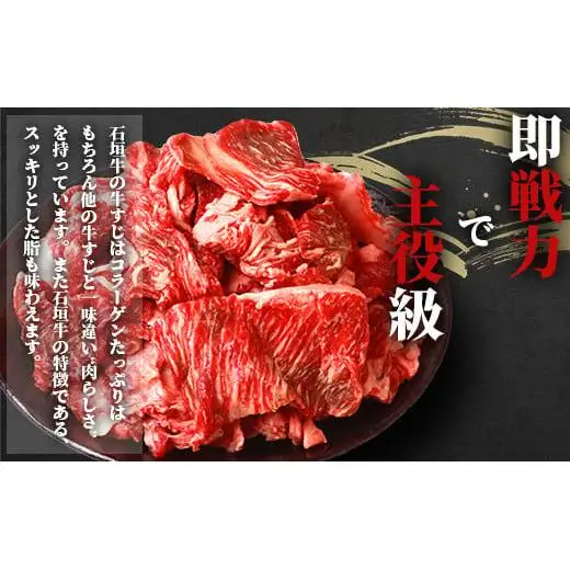 石垣牛・牛すじ 2kg入り 　SI-15