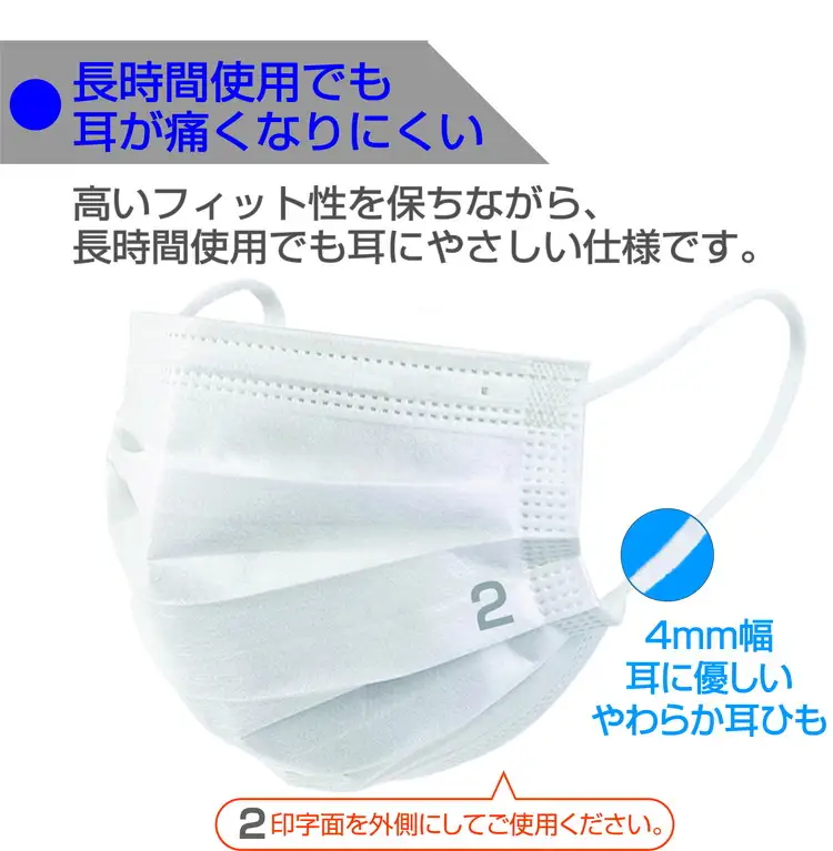 TSUBASA　医療用サージカルマスク2　クラス2　50枚×2箱　　　　　　　　　