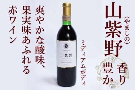 ホッコーワイナリー　山紫野・山霧路　2本セット　KA038_018