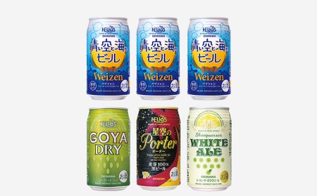 ヘリオス酒造　沖縄からクラフトビールの世界が広がる【ヘリオスクラフトビールアソートギフト】4銘柄6本