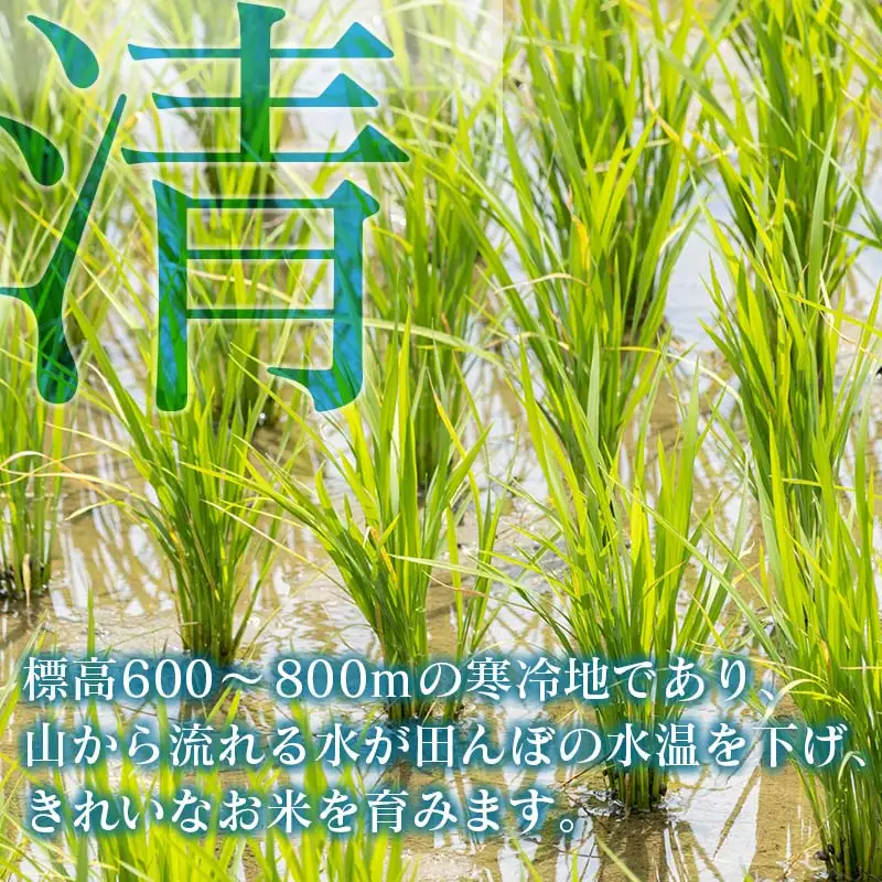 『定期便』芸北高原米あきたこまち 銀の雫 5kg 全６回　JA018_003s6