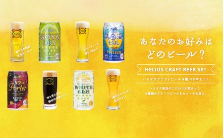 ヘリオス酒造　沖縄からクラフトビールの世界が広がる【ヘリオスクラフトビールアソートギフト】4銘柄12本　クラフトビール クラフトビール クラフトビール