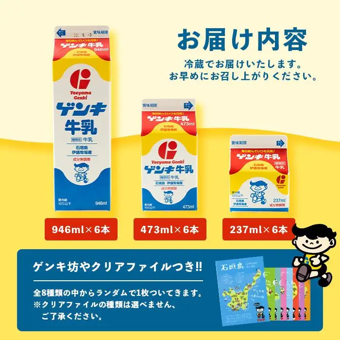 ゲンキ牛乳バリューセット　GN-3