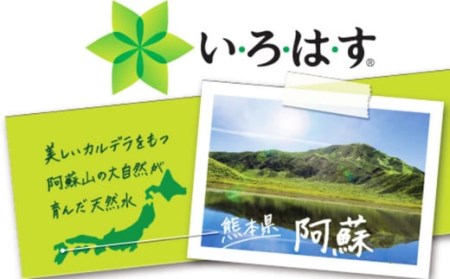 い・ろ・は・す(いろはす)阿蘇の天然水 2LPET×6本(1ケース)＋い・ろ・は・す (いろはす)阿蘇の天然水 540mlPET×24本(1ケース)