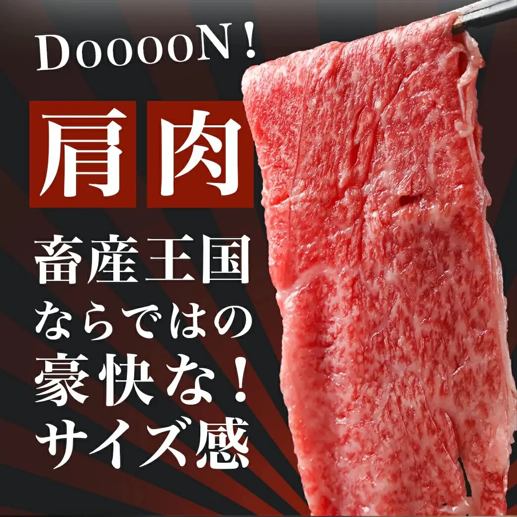 宮崎牛肩スライス1kg(すき焼き・しゃぶしゃぶ用)〔AC-7102〕_(都城市) 宮崎県産宮崎牛 肩スライス 500g×2 宮崎牛 肩肉 スライス すき焼き しゃぶしゃぶ 赤身