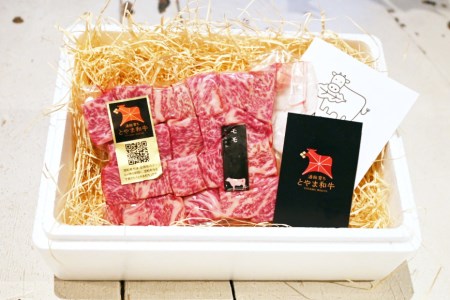 牛肉 とやま牛 モモ サイコロステーキ 300g / カシワファーム / 富山県 朝日町 [34310286]