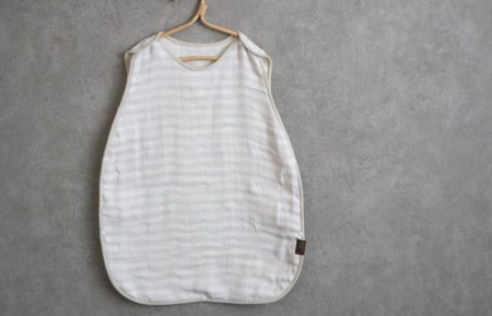 【eclat bebe】泉州南部織 4重ガーゼ スリーパー（PiGy）