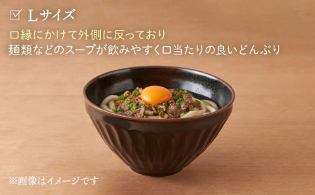 【美濃焼】[軽量食器] 天目どんぶり Sサイズ / Lサイズ ペア 4点セット 白×黒【井澤コーポレーション】 器 どんぶり ラーメン うどん 丼 サラダボウル お茶漬け 茶碗 セット [TBP049]