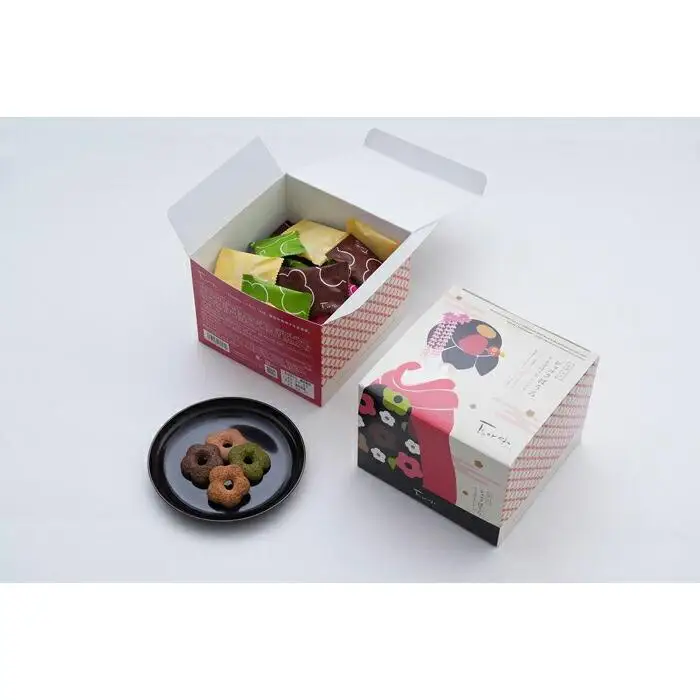 【平和製菓】ショコラぼうろ＆そばぼうろ アソートボックス（48枚入り）