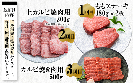 飛騨牛 定期便 3回お届け 高山米穀 飛騨牛 [S358]
